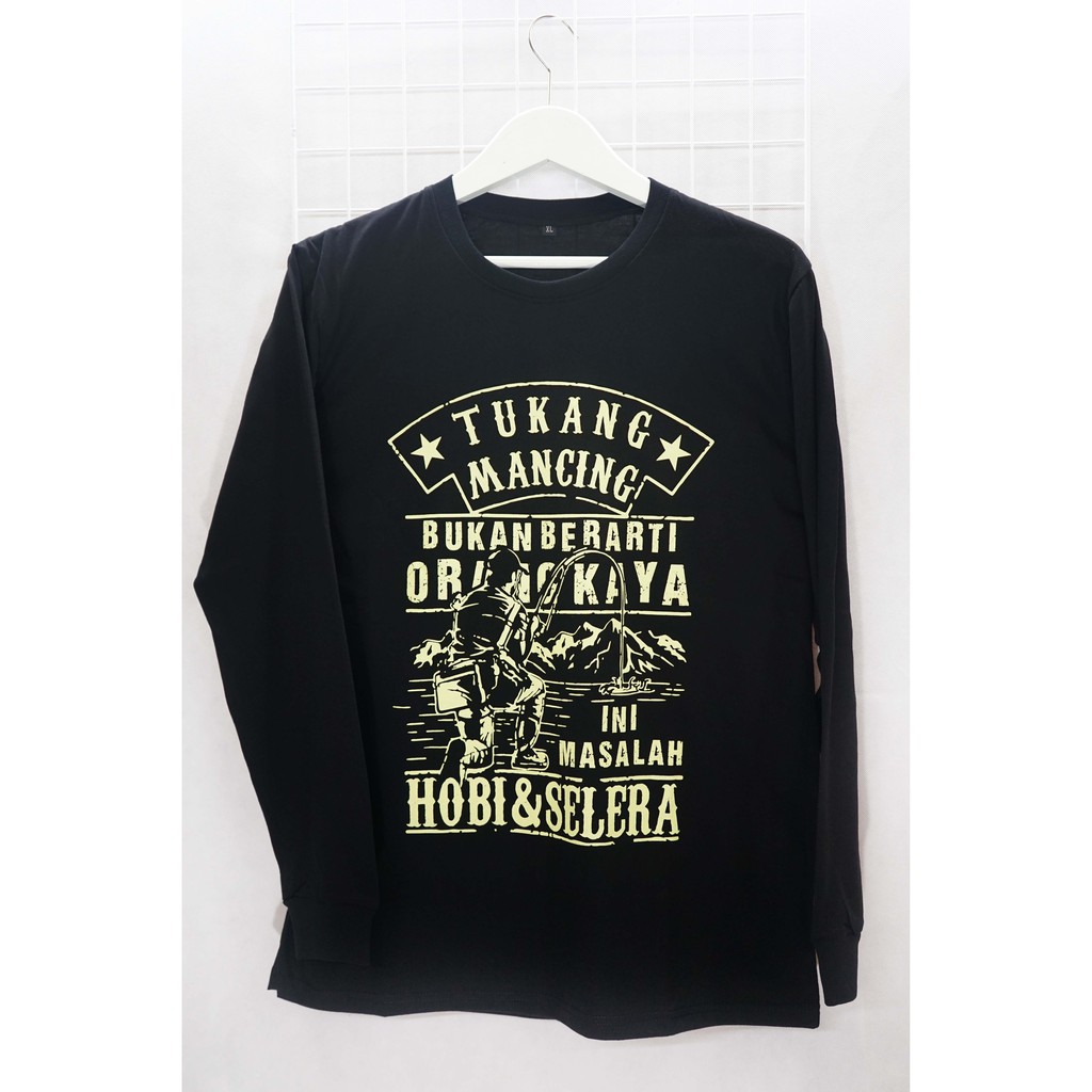Kaos Mancing lengan panjang BAJU MANCING/ baju mancing mania