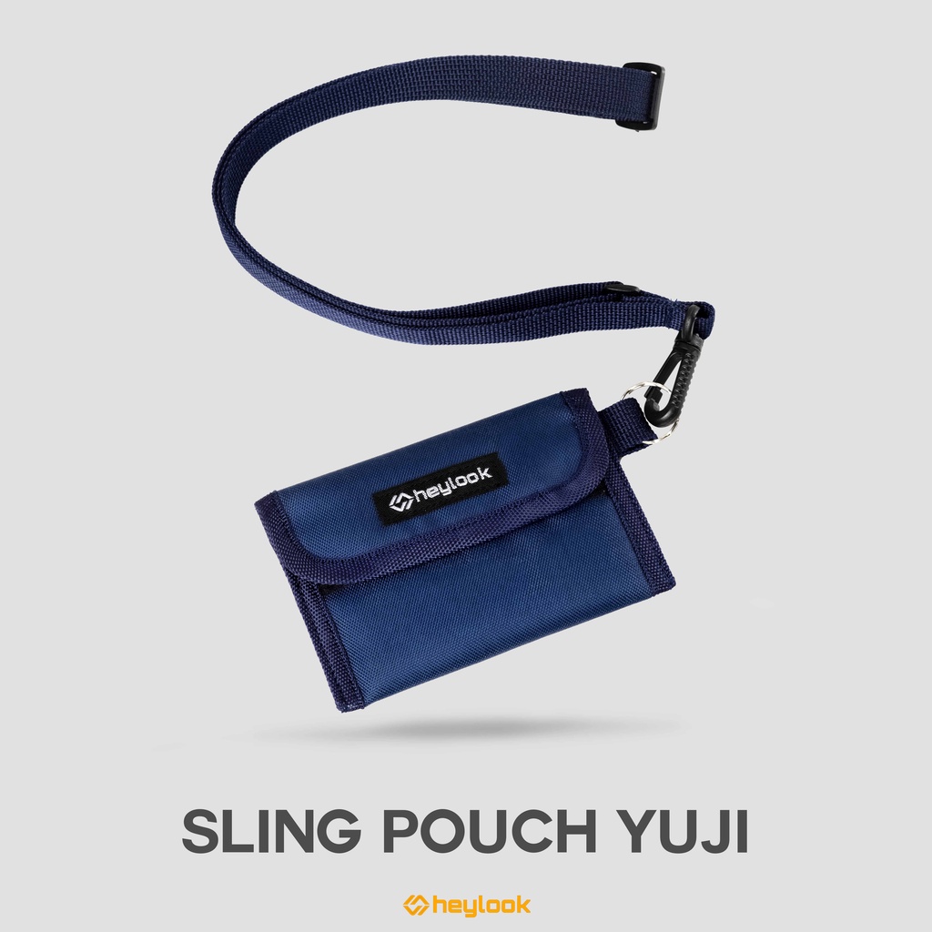 HEYLOOK Project  - Sling Pouch YUJI Pouch Wallet Dompet Koin Dompet Kartu Coin