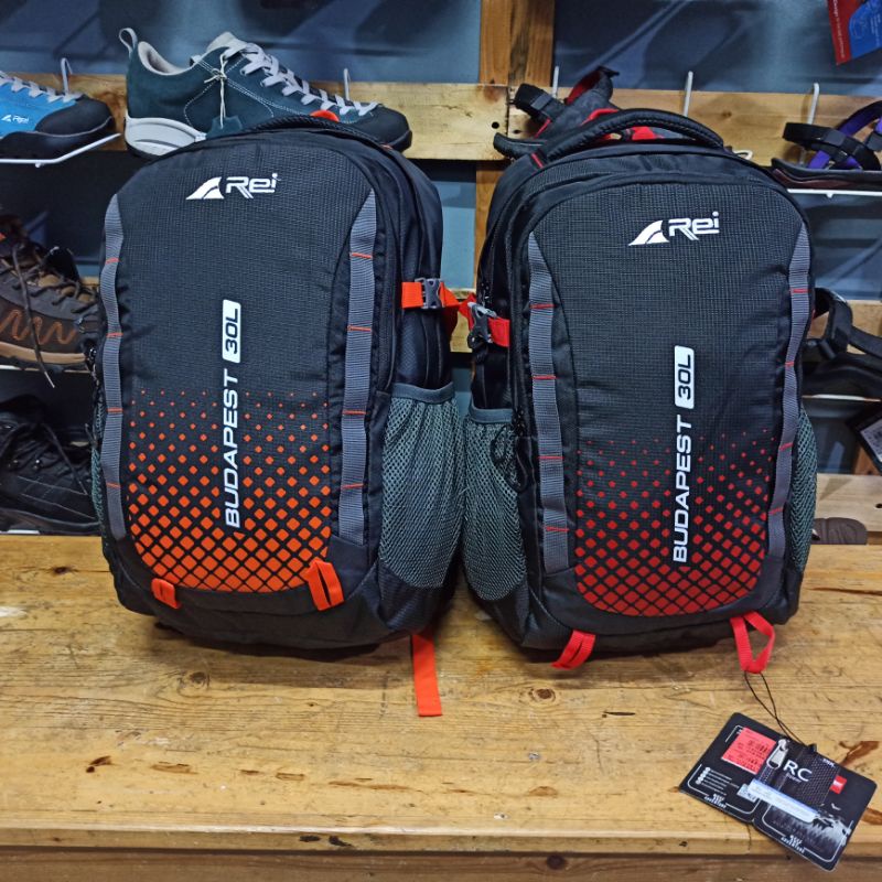 Tas Ransel Rei Budapest 30L+Raincover Original