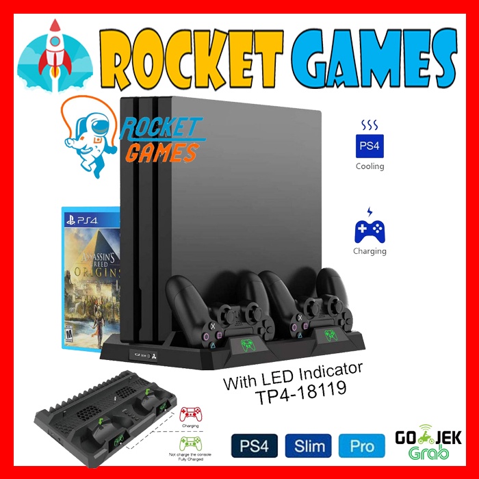 DOBE MULTIFUNCTIONAL COOLING STAND PS4 SLIM AND PRO TP4-18119