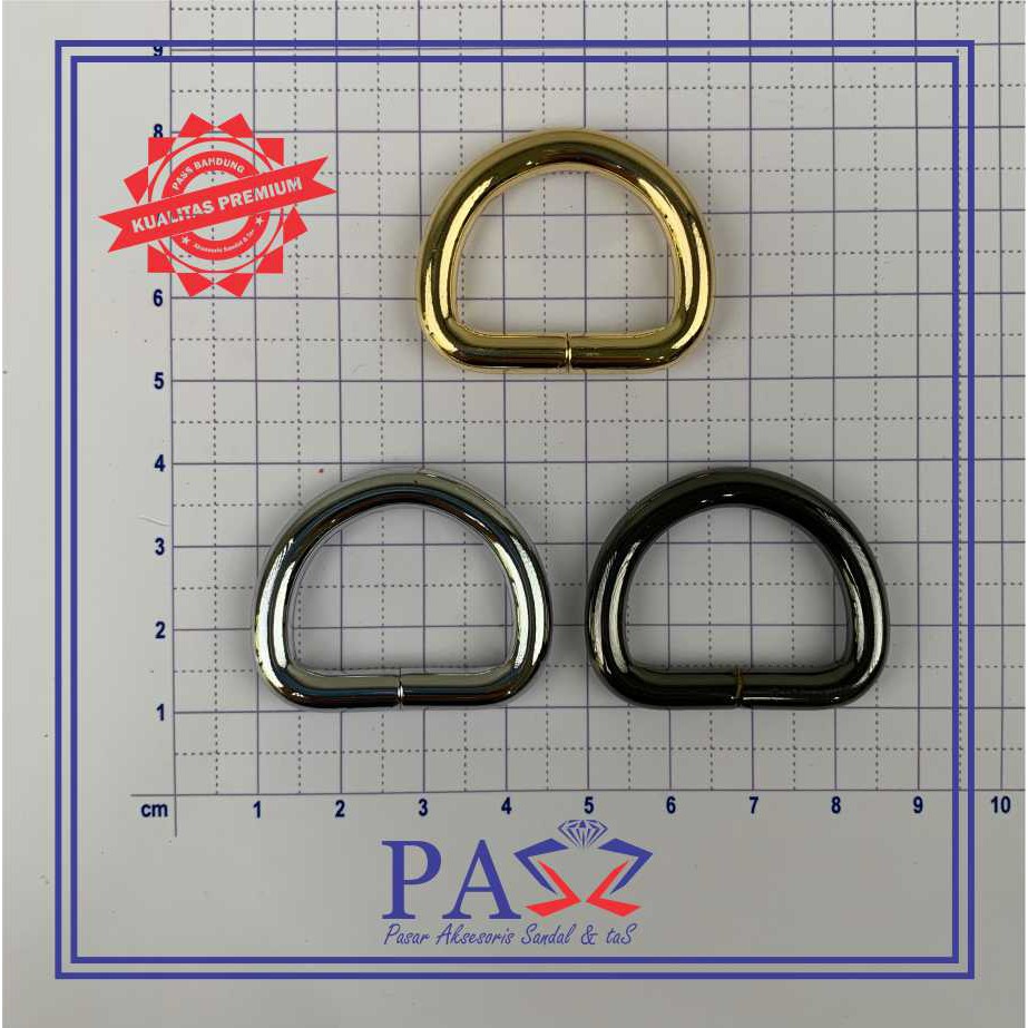 Ring D 25mm Ring Tas (Premium import)