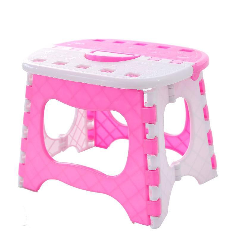 KURSI LIPAT PLASTIK FOLDABLE STOOL KURSI BELAJAR ANAK