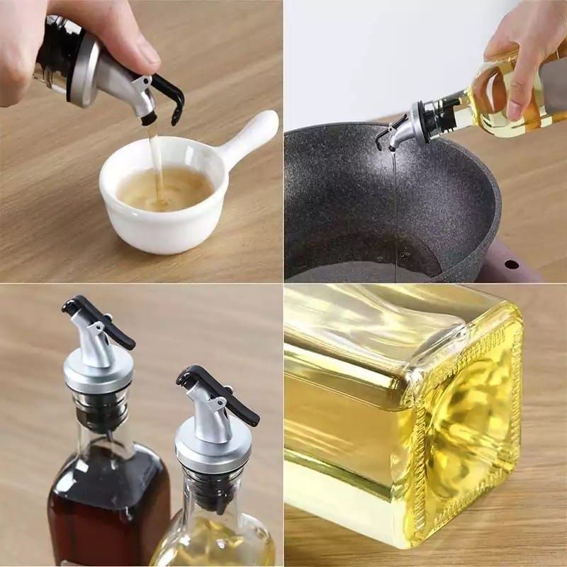 Botol Minyak Kaca 500ml Glass Oil Bottle Dispenser Sauce Vinegar 500 ml