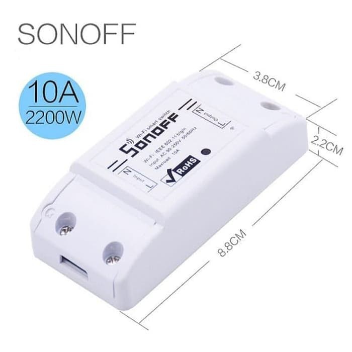 Sonoff Basic Smart Switch Wireless WiFi Home Automation Module