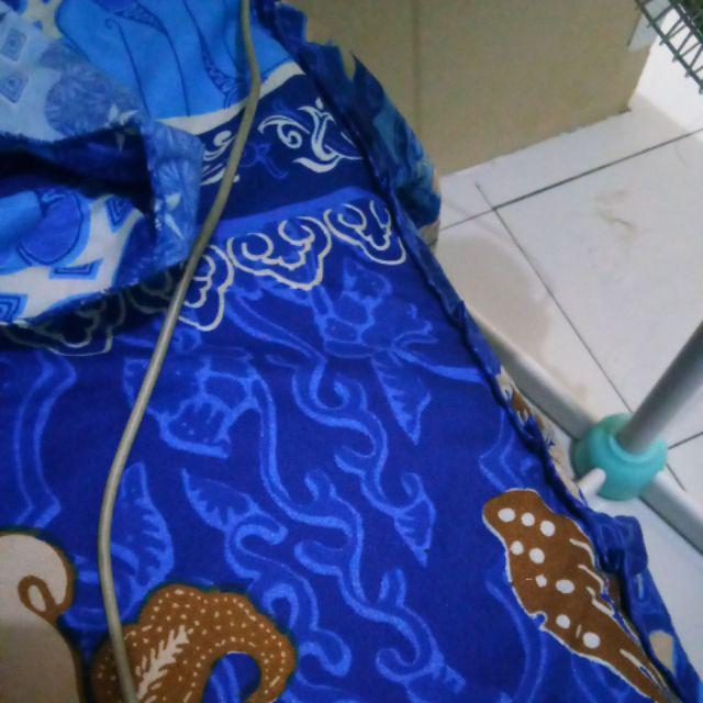 Tey-17 Batik Wanita Asj Sa Hrb026 Kenongo Kemeja Tosca Pendek