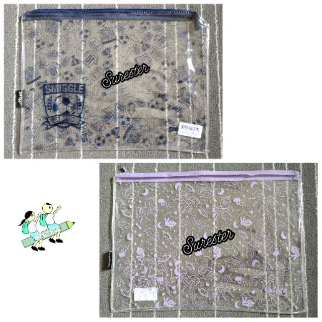 

Smiggle See Me A4 Pencilcase - Tempat Pencil Smiggle