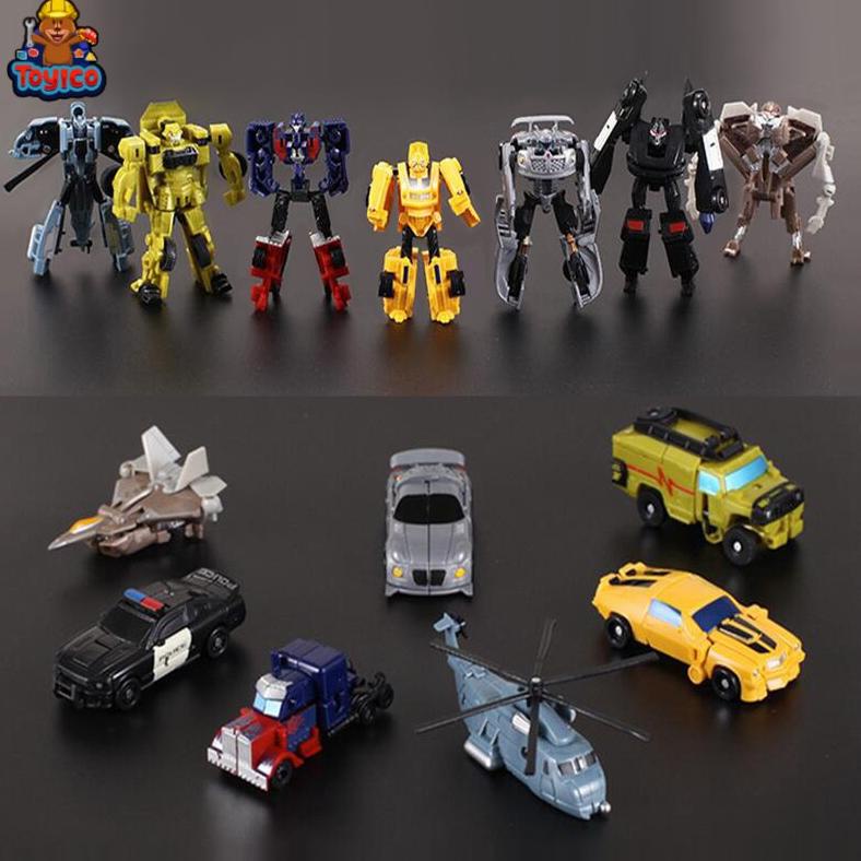 COD [Toyico] Mainan Anak Robot Transformer 3 Series Kid Toys Robot Transformers
