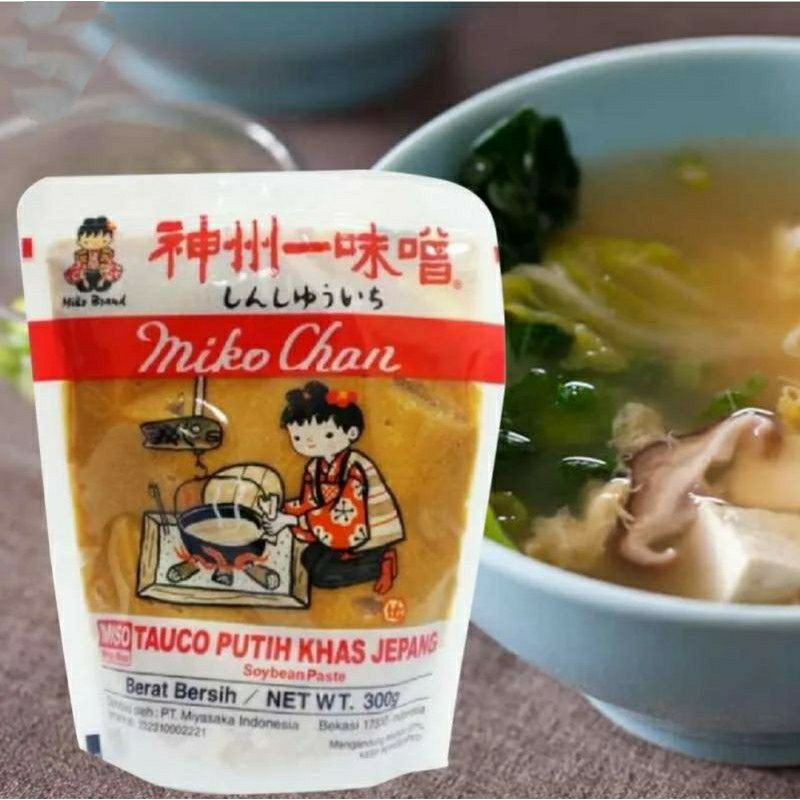 

Shinshu Micochan Miso 300gr [Tauco Putih Khas Jepang]
