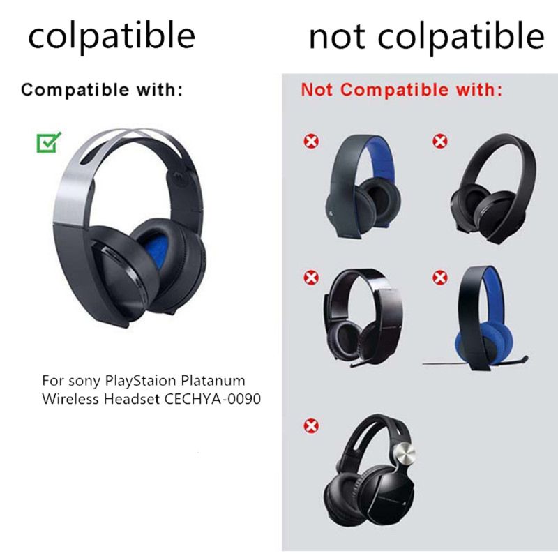 Btsg Headset Wireless Bluetooth Tebal Untuk Sony Platinum CECHYA-0090