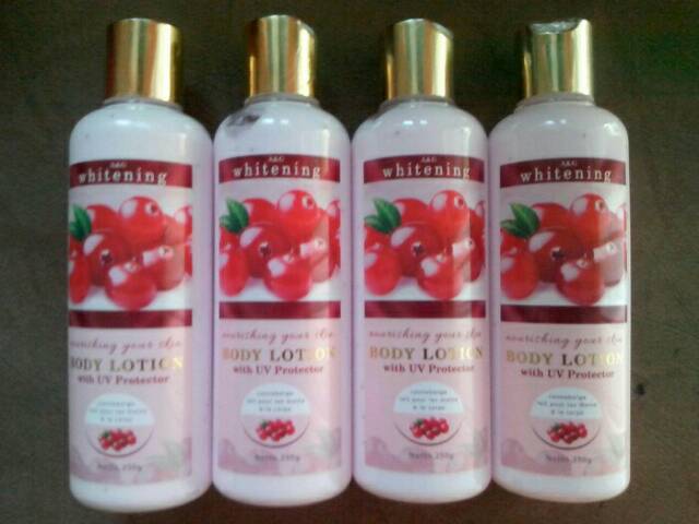 Cranberry A&amp;G / Ellemore satuan Hand body Lotion, Sabun Mandi Cair Shower Gel, Scrub , Body Butter