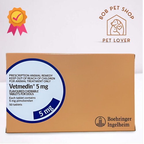VETMEDIN 5 MG OBAT JANTUNG KHUSUS ANJING - TABLET