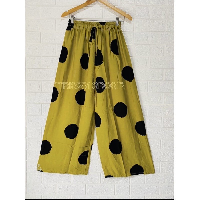 Celana kulot MotiF POLKADOT dan KOPI XXXL