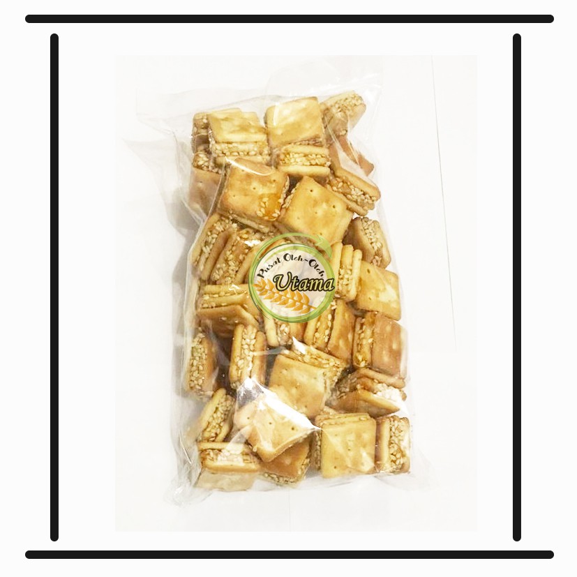 

Biskuit Gabin Wijen caramel / biscuit malkist karamel mini 200gr / makanan ringan manis snack kiloan