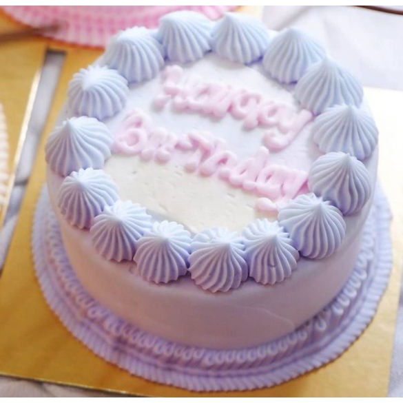 

Kue Ulang Tahun Ultah Black Forest Cream Purple - Mini Cake