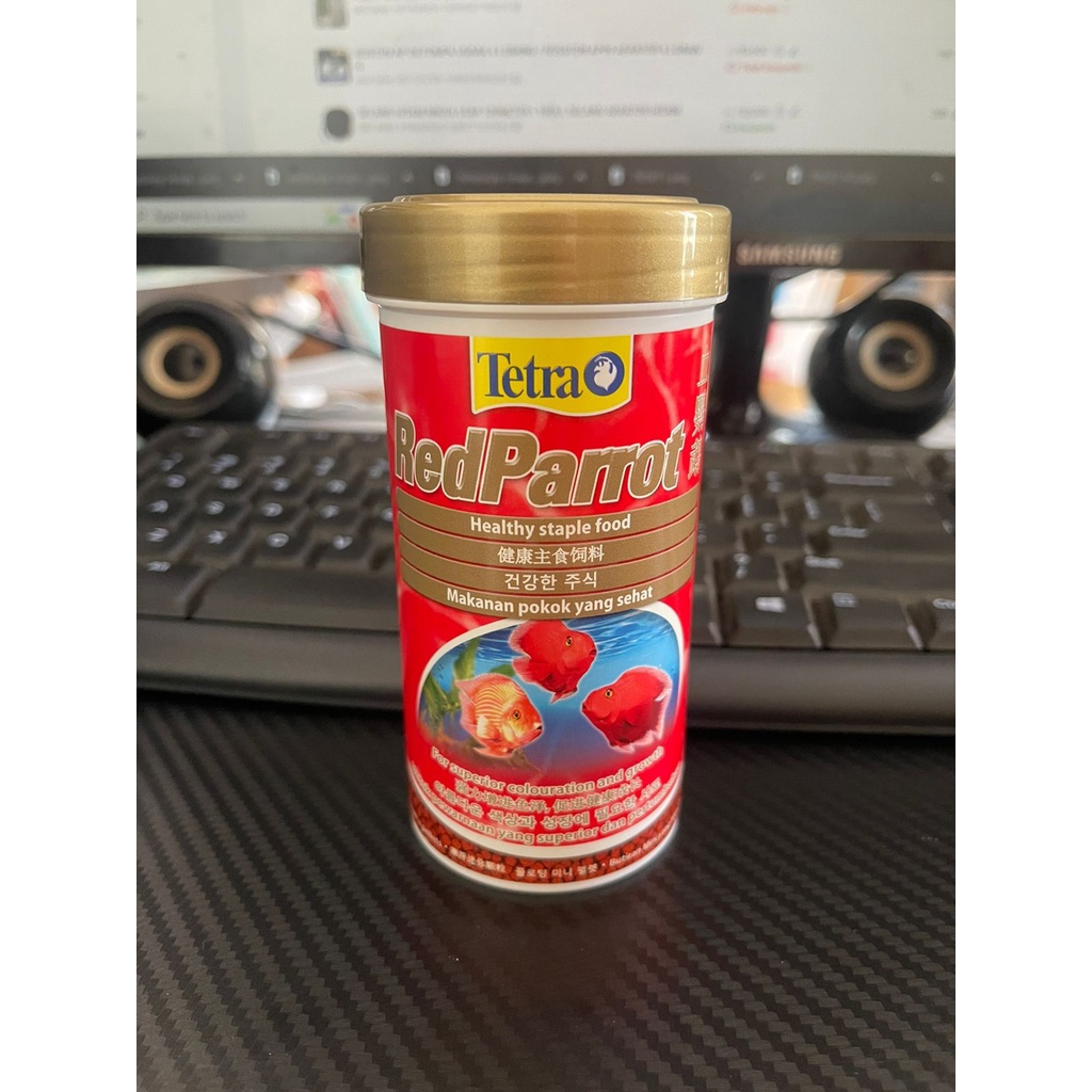 TETRA RED PARROT 110gr / 250ML MAKANAN PAROT MADE IN GERMANY