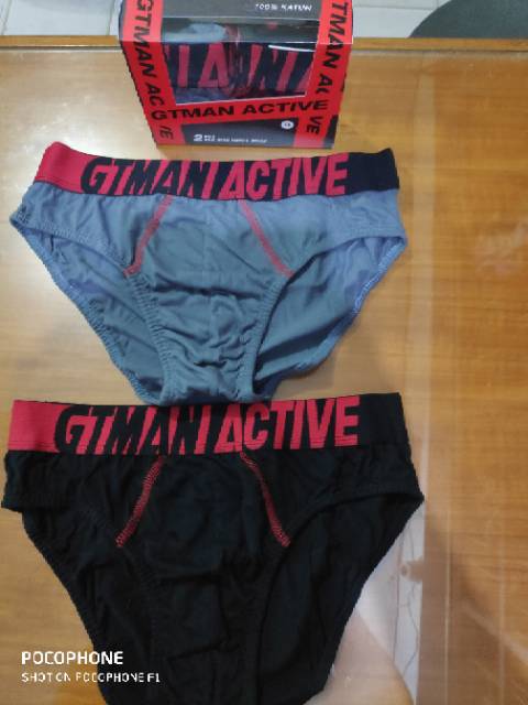 CELANA DALAM GT MAN SPORT ORIGINAL / CD GT MAN ACTIVE  / CD GT MAN  GTKB 05 / SPKB 05 ISI 2 PCS