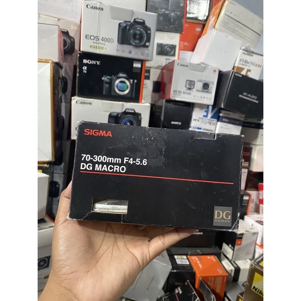 Box Lensa Sigma 70-300mm For Canon Nikon Sony