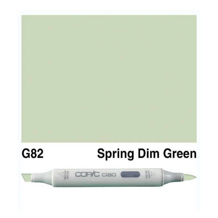 

COPIC CIAO MARKER SPRING DIM GREEN