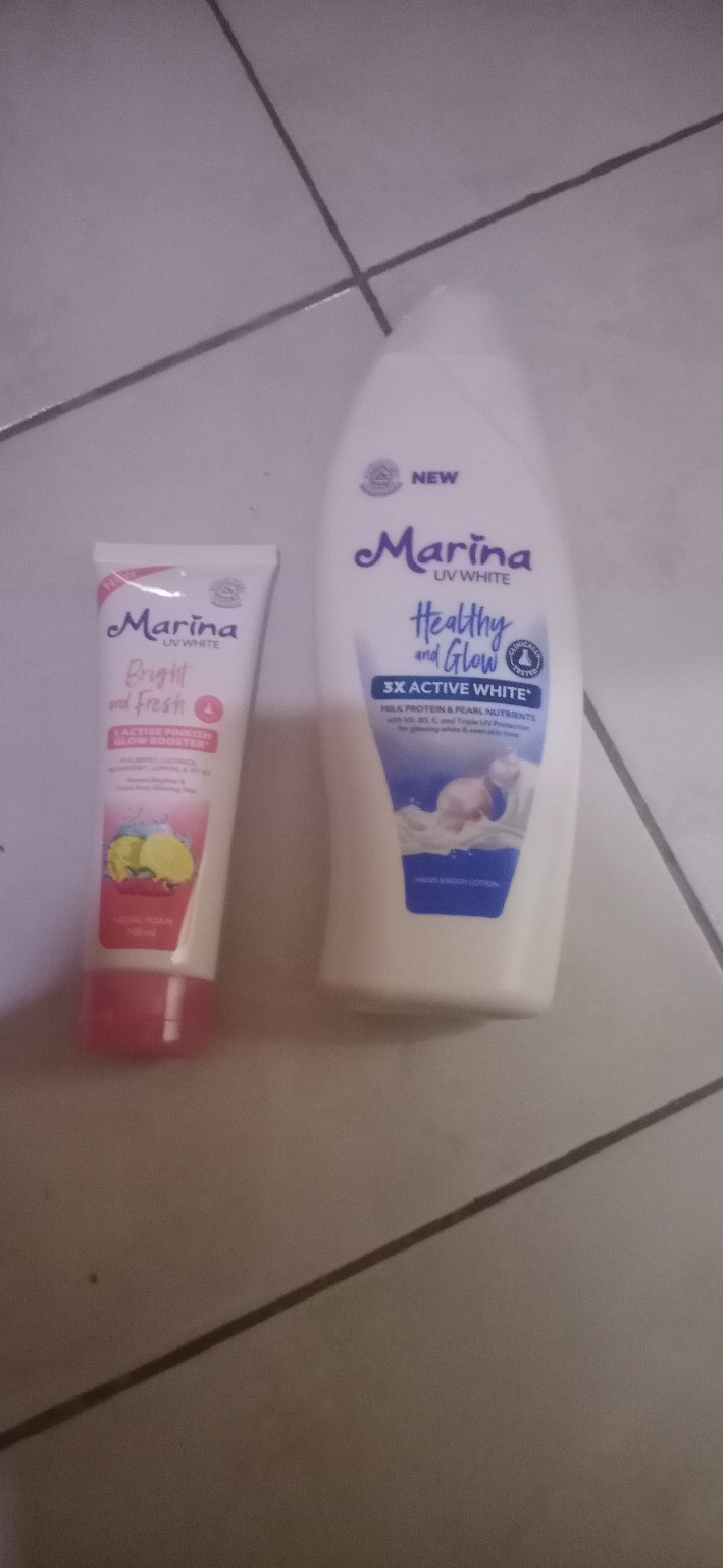 Marina Uv White Healthy & Glow 460ml