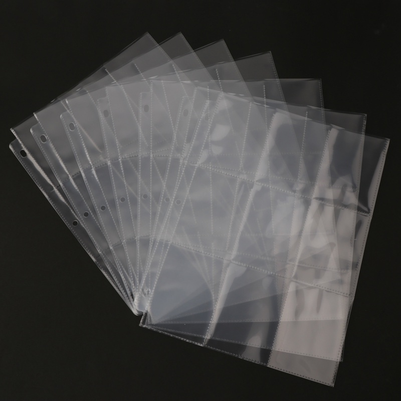 A4 Sleeves 1 Pocket 2 Pockets 4 Pockets 9 Pockets Gaming Trading Card Album Binder Inners Pages No PVC Acid-free Sleeves