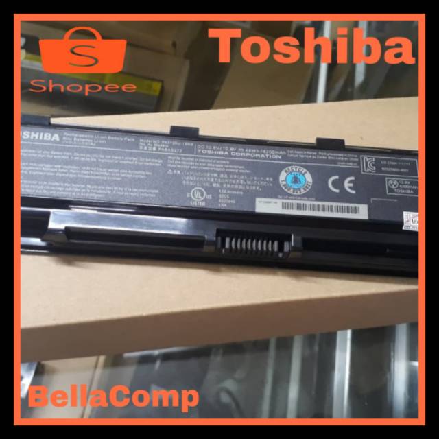 Baterai Original Toshiba Satellite C40-A C40-B C40D-A C40D-B C40T-B C50-A C55 C55DT PA5109