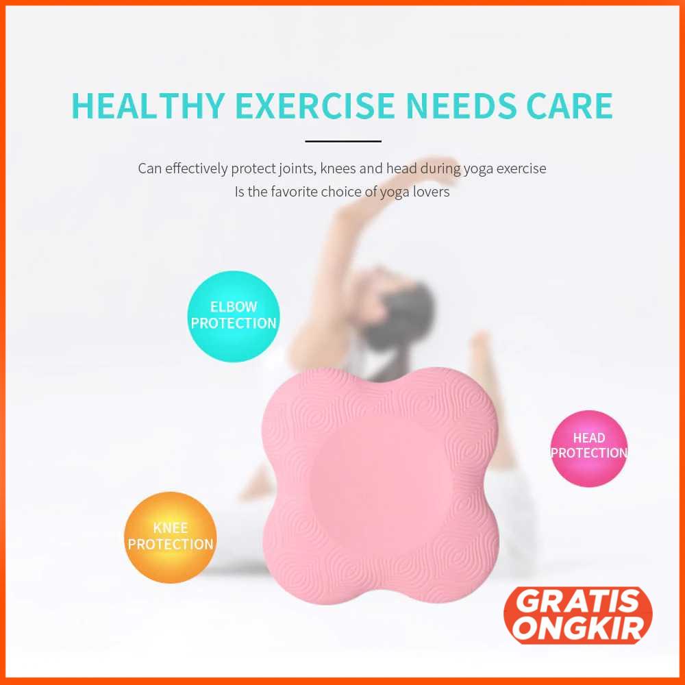 Pad Kaki Tangan Yoga Fitness Knee Wrist Hand Mat 2 PCS - G2