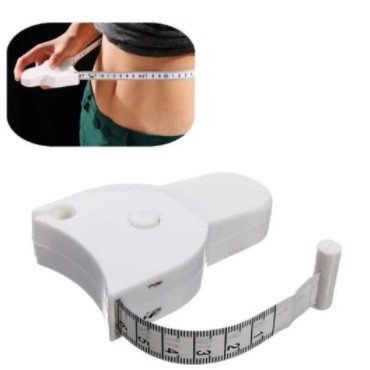Body Tape Measure Caliper Alat Ukur Lingkar Pinggang lengan dada perut