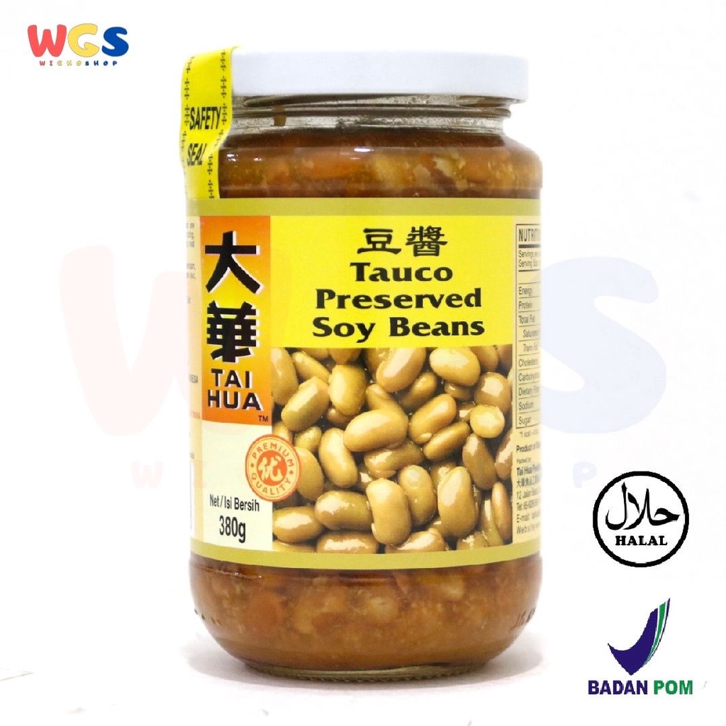 Tai Hua Tauco Preserved Soy Beans 380gr