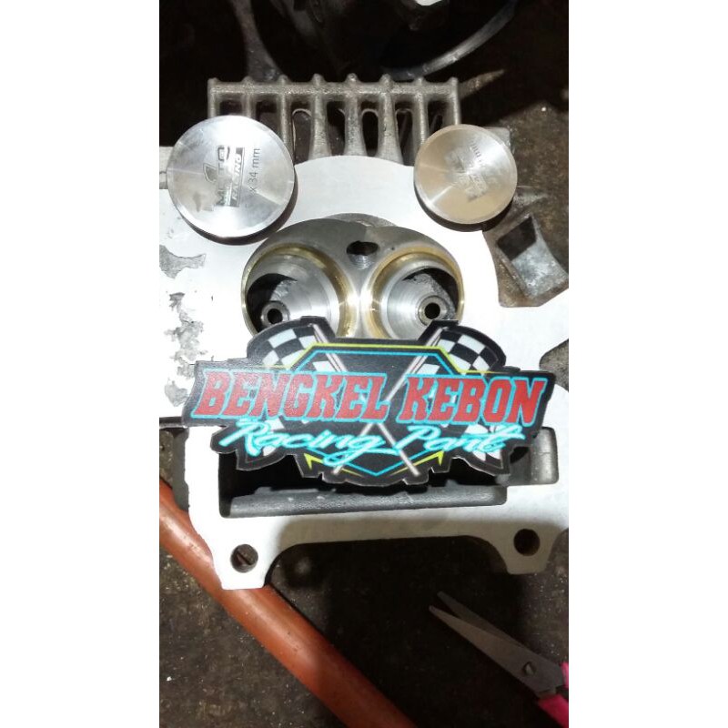 Kop Deksel Cylinder Head Jupiter Z / 5TP Klep 34/29 seating Nickelbronze