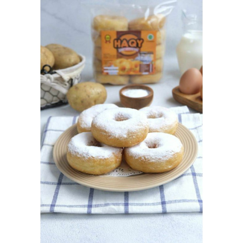 

Donat Kentang Susu Beku Frozen Donut Super Lembut Haqy Best Seller