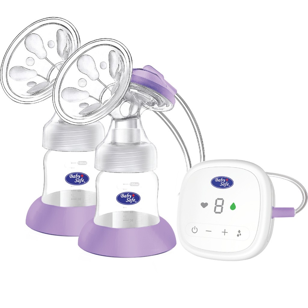 Pompa Asi Elektrik Baby Safe Breastpump Double Electric BPE02