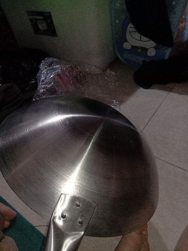 Calypso Kuali 32 Cm Wajan Penggorengan Gagang Stainless Steel 32cm