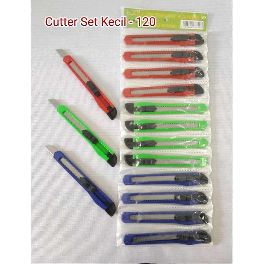 

Cutter Kecil 120 / Pisau Kecil / Cutter Termurah / Pemotong