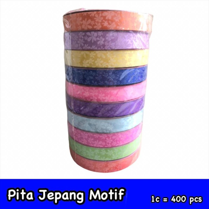

Pita Jepang Motif (Isi 10 Pcs) 035