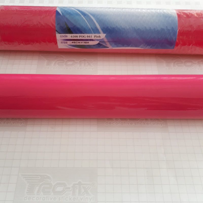 SKOTLET WARPING MOTOR DAN MOBIL WARNA PINK GLOSSY  SOF PINK DOFF TRANSPARAN PINK  PRO-FIX 45cmx1M