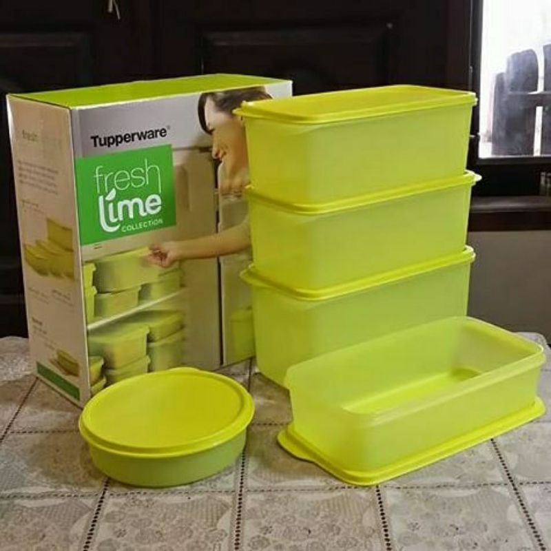 Fresh Lime Collection tupperware