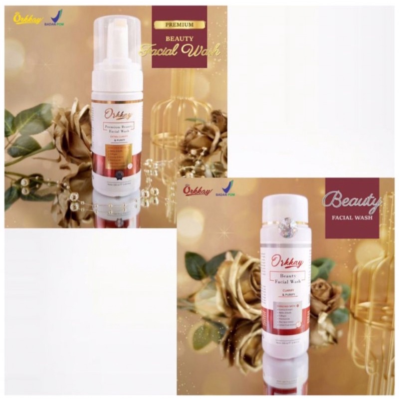 Facial wash Premium & Facial wash Basic Orkkay skincare