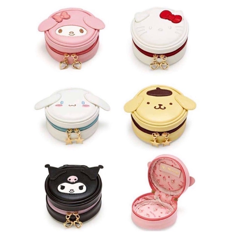 pouch sanrio bulat semikulit