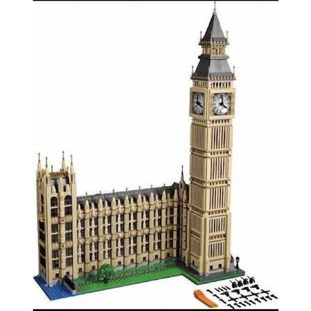 Mainan Anak Lego Lele seri Big Ben Elizabeth Tower - 4164 Pcs