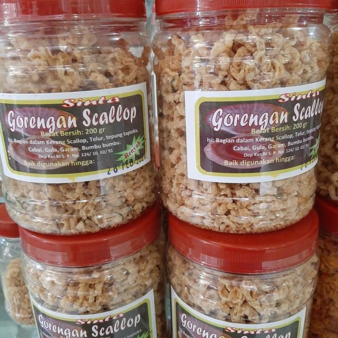 

Scallop Crispy Sinta Rasa Ori atau Pedas