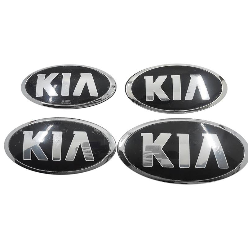 1pc Stiker Emblem Logo Kia Bahan Abs Untuk Bagasi Depanbelakang Mobil Kia