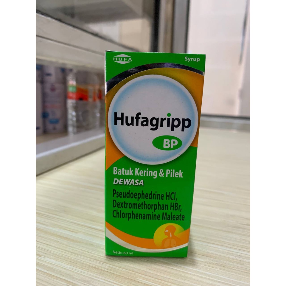 hufagrip bp dewasa untuk meringankan batuk kering dan pilek