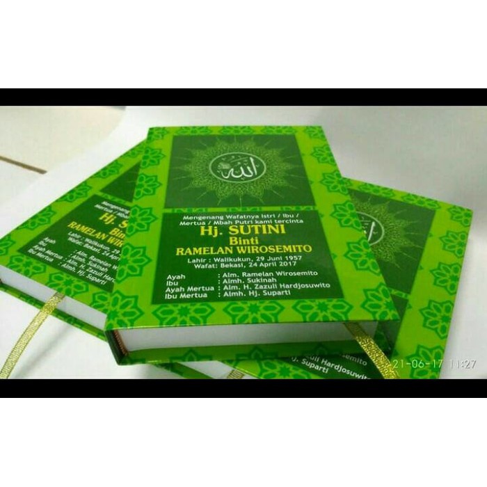 

Buku Yasin Majmu Syarif HardCover 500 Halaman MATE PAPER