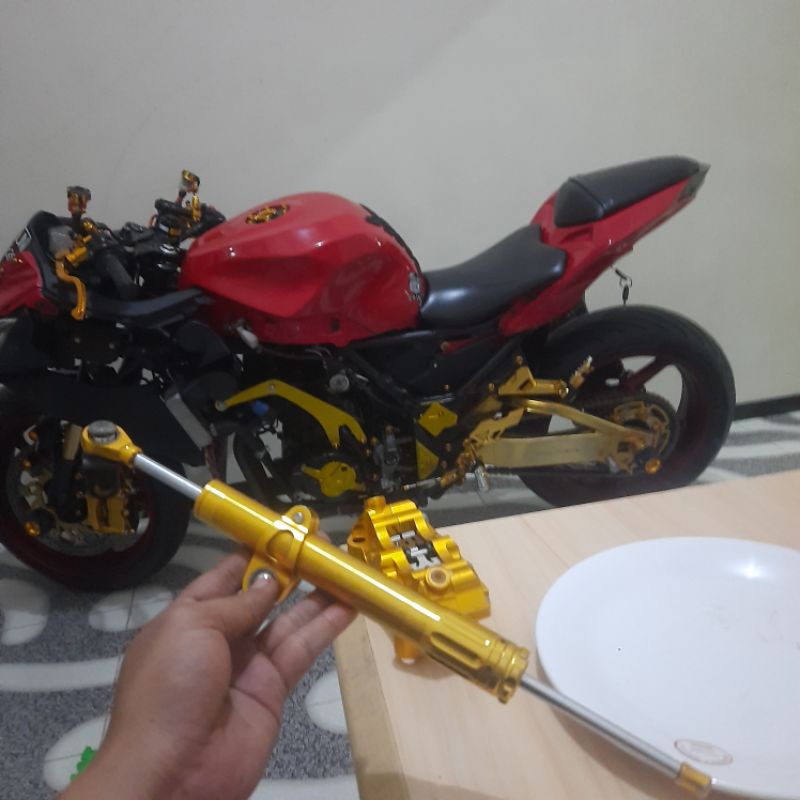 steering damper samping universal merek KTC seri Sr 09