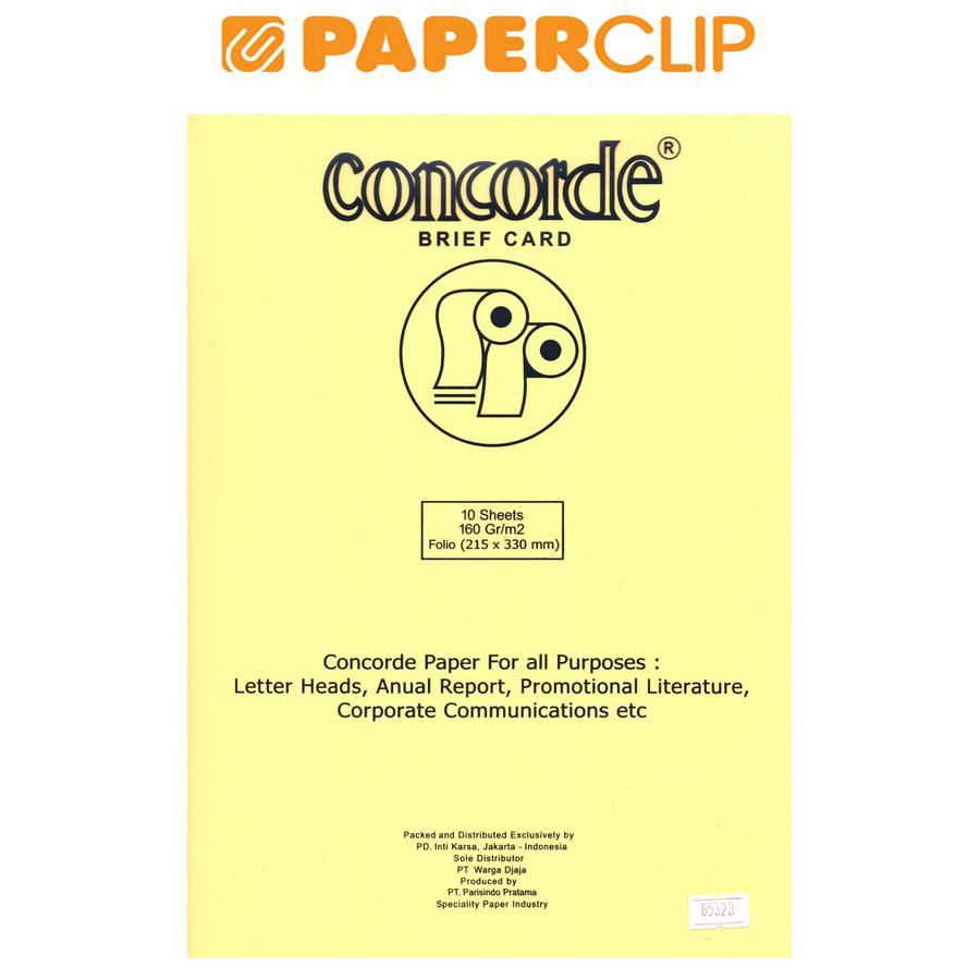 

COVER F4 CONCORDE 85323 160@10 YELLOW