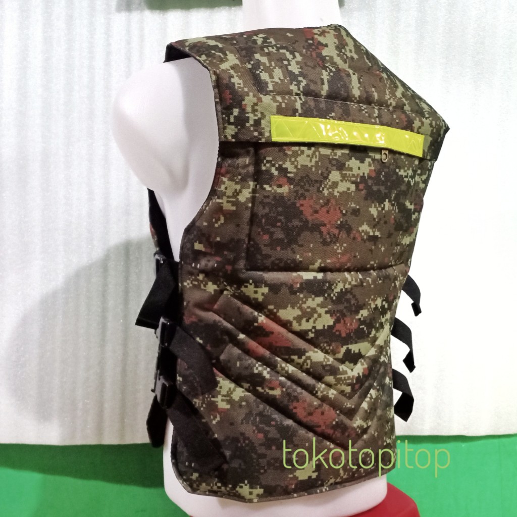 Rompi Pria Motor Loreng Elegan