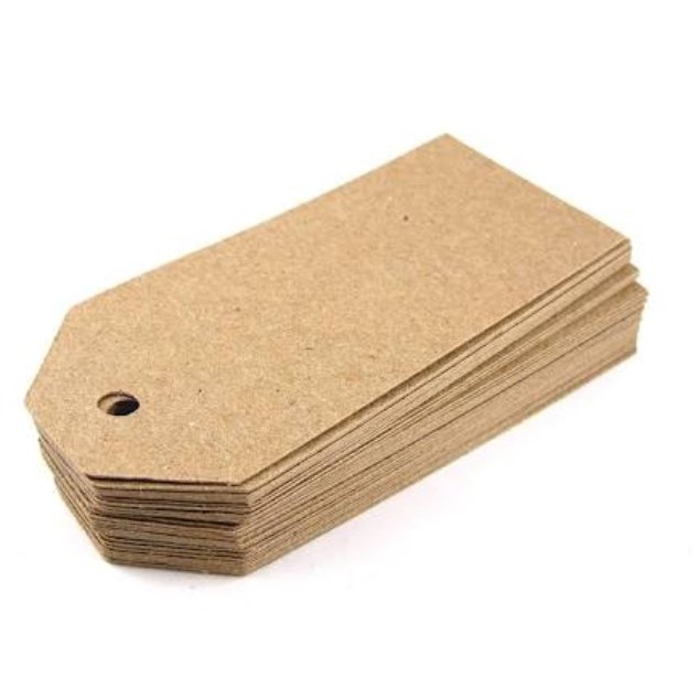 

Hangtag Samson Kraft Polos 9x5cm - Pricetag - Souvenir Card
