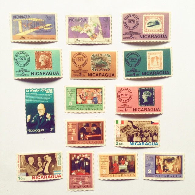 

Set Perangko nicaragua