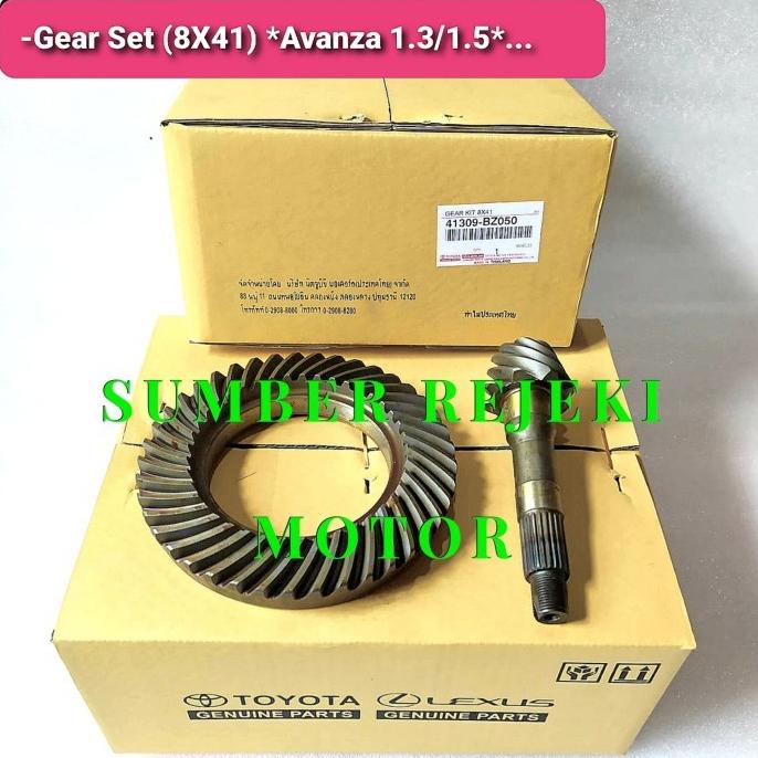 Gear Set Avanza 1.5 Cc 1500Cc 8X41 Gigi Gardan Avanza 1.5 Cc 1500 8X41