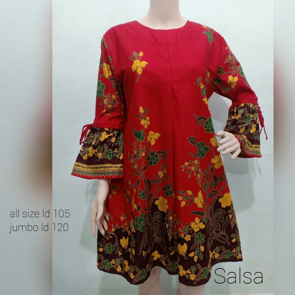 Tunik batik salsa original anti luntur